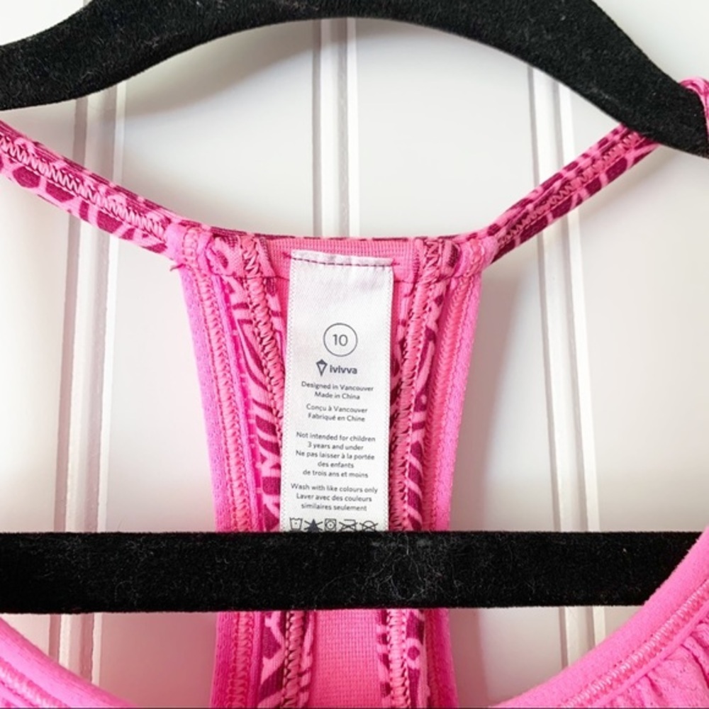 Ivivva Racerback Tank Built In Bra - Picture 3 of 5